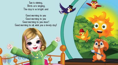 School Book Illustration Design