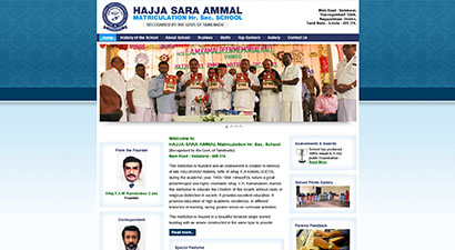 Hajja Sara Ammal Matriculation Hr. Sec. School