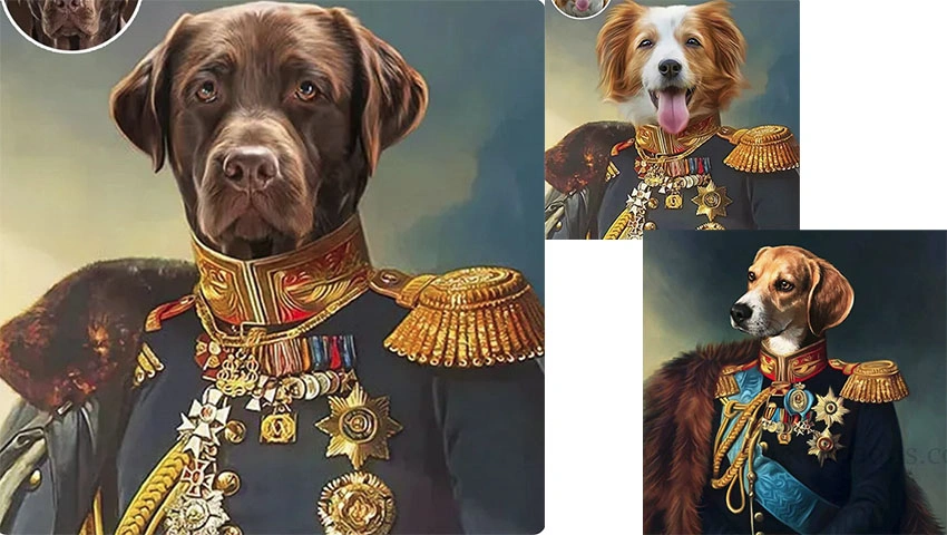 Alexander Suvorov Custom Pet Portrait