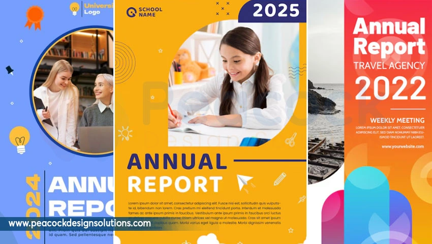 Annual report design outsourcing company