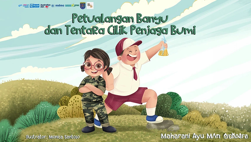 Book illustration image banner