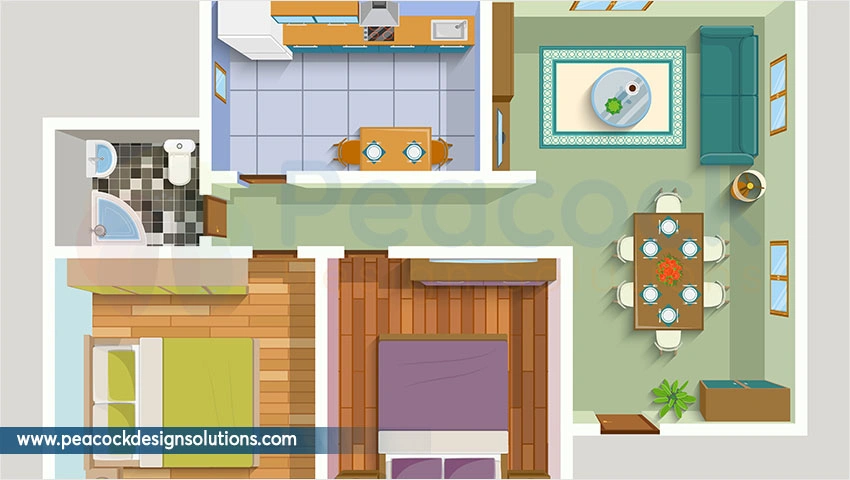 Convert 2d house plan to 3d services