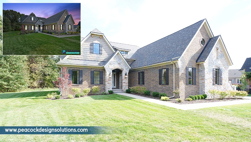 Day to dusk image editing services