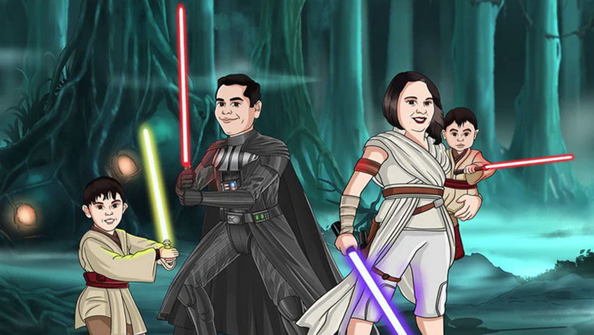 Make Me Jedi Portraits