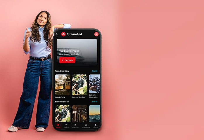 Media and entertainment app development
