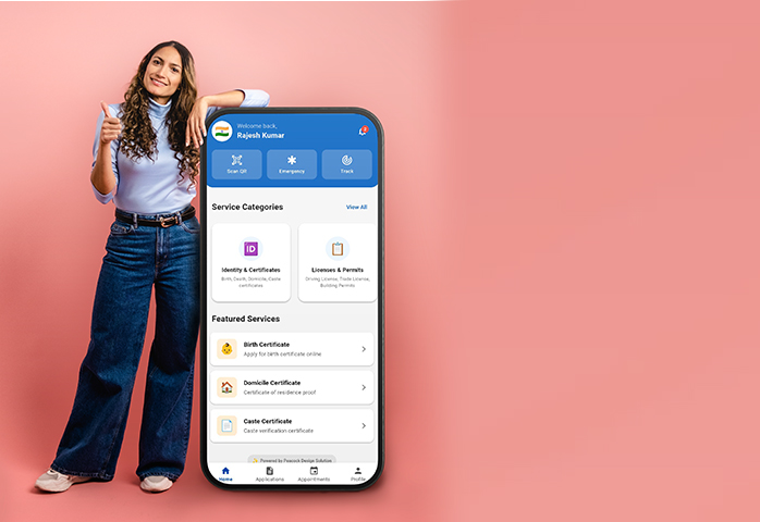Government and citizen service app development