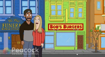 Peacock Design Solutions branding logo for web and mobile services