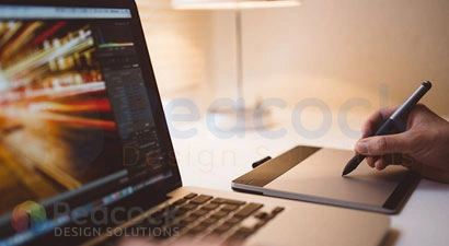 Peacock Design Solutions branding logo for web and mobile services