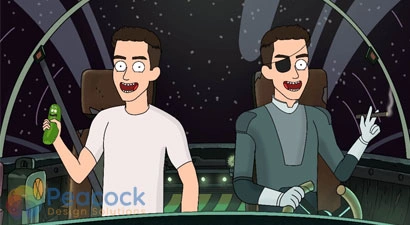 Peacock Design Solutions branding logo for web and mobile services