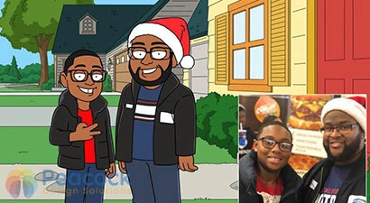 Peacock Design Solutions branding logo for web and mobile services