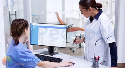 Peacock Design Solutions branding logo for web and mobile services