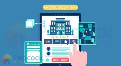 Peacock Design Solutions branding logo for web and mobile services