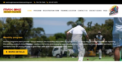 Maxone Cricket Coaching - USA