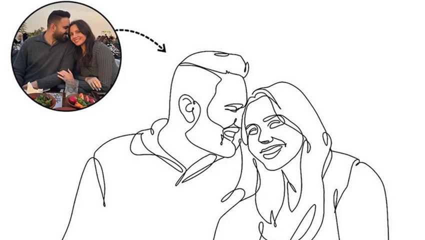 Single Line Portrait 