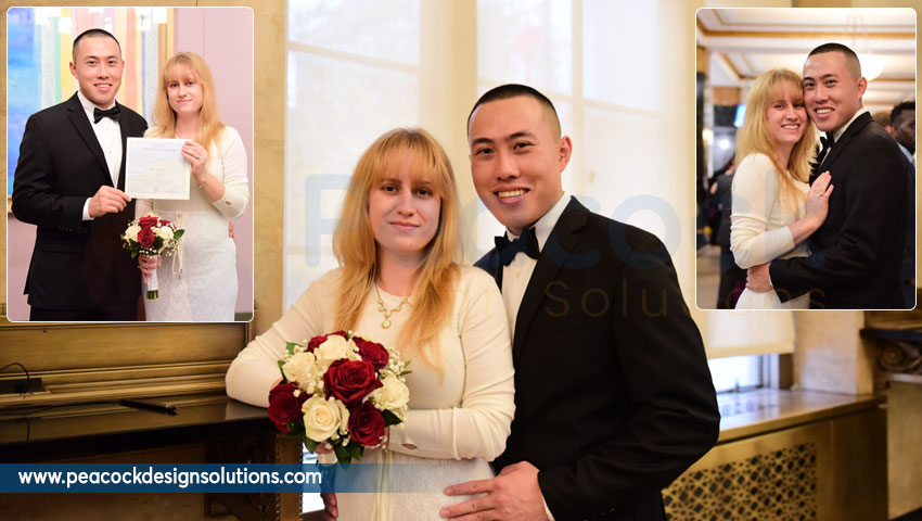 Wedding anniversary photo editing